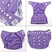 Water & Wood 7pcs Reusable Washable Adjustable Baby Soft Cloth Diaper Nappy Toddler Dry Tender Care