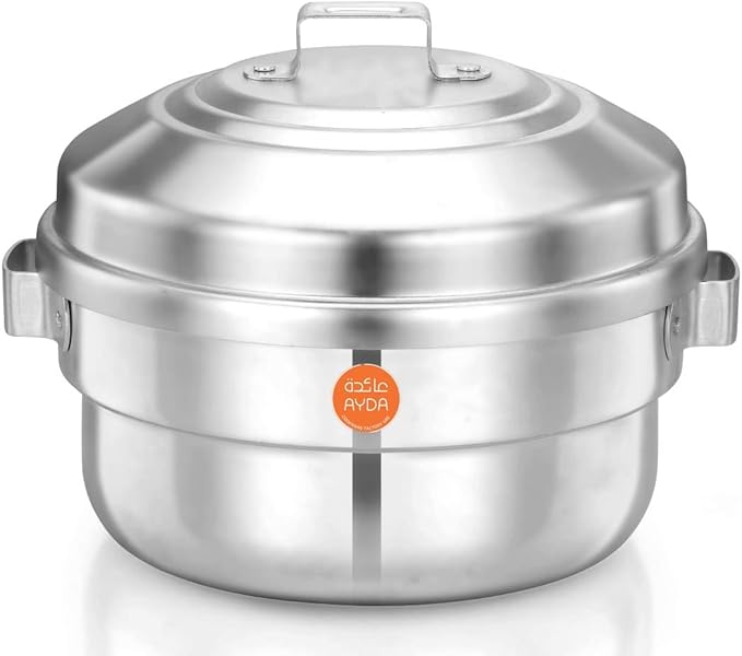Idli Steamer Pot, Aluminium with 2 plates (12 pit) Buy Online at Best