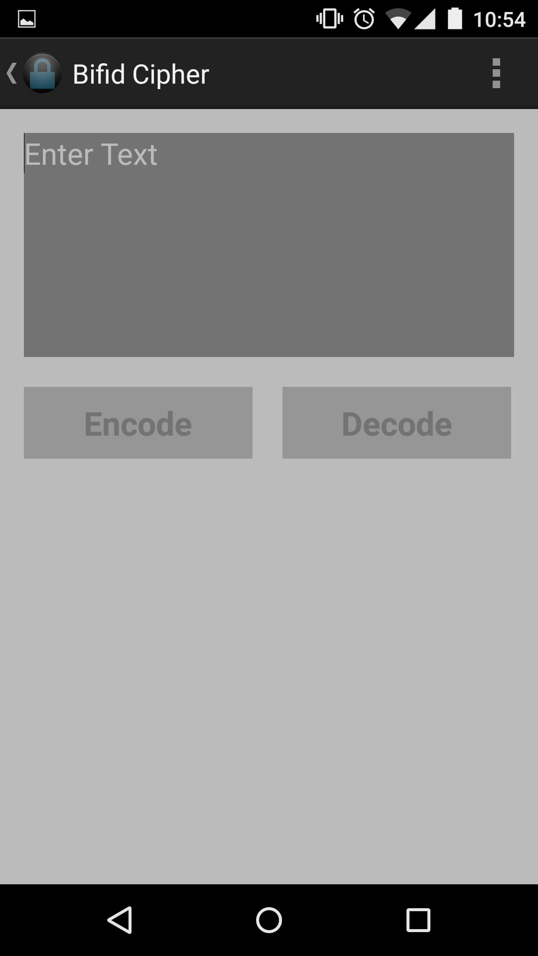 Codes and Cyphers Appstore for Android