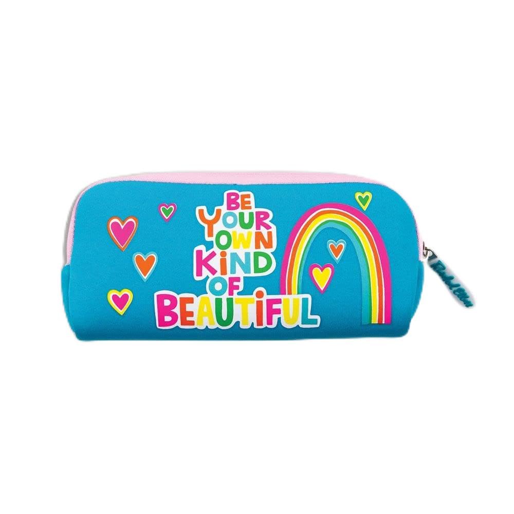 Rachel Ellen Neoprene Pencil Case be Your Own Kind of Beautiful