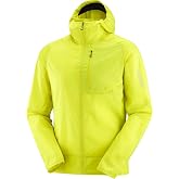 Salomon Men&rsquo;s Bonatti Cross Wind, Reflective Windproof Hooded Zip-Up Jacket