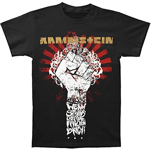 Rammstein Men's Fist Sonne T-shirt X-Large Black