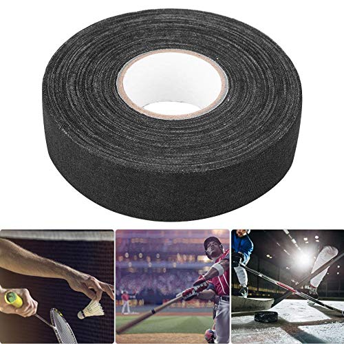 Vbest life 82 FT Hockey Protective Tape, Tennis Badminton Racket Overgrip for Anti Slip and Absorbent Grip Hockey Stick Tapes(Black)