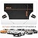 Windshield Snow Cover, KKTICK Car Windshield Covers for Ice Snow Frost Full Protection, Windscreen Winter Cover with Side Mirror Covers and Hooks, Fit for Cars Trucks Vans and SUVs (85 x 50 inch)