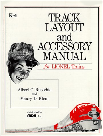 Track layout and accessory manual for Lionel trains