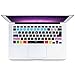 HRH Hot Key Function Shortcut Spanish Silicone Keyboard Cover Skin for Mac Air 13,for MacBook Pro 13/15/17 (with or w/Out Retina Display, 2015 or Older Version),for iMac Older US/EU-Logic Pro X