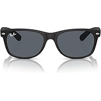 Amazon.com: Ray-Ban New Wayfarer RB2132 2132 901/58 Black RayBan