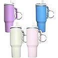 Mini Tumbler Cup Keychains for stanley cup accessories,School Bag Key Ring Handbag Backpack Charm,Multipiece Set