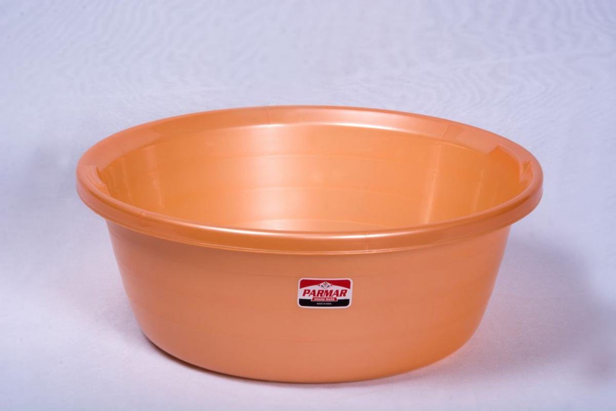 Goodluck Products, Plastic Cloth Washing Tub (Brown) Amazon.in Home