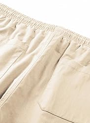JMIERR Casual Cargo Pants for Men Stretch Elastic