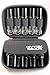 Essential Oil Carrying Case Holds 10 Bottles Perfect for Roller Bottles 5ml - 10ml Multiple Colors! (1 Pack, Gray)