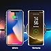 10W Fast Wireless Charger, Qi Wireless Charging Pad for iPhone 8/8 Plus, iPhone X, Samsung Galaxy S9/S9+, Quick Charge for Galaxy S8/S8+ S7/S7, Ultra-slim, Lightweight