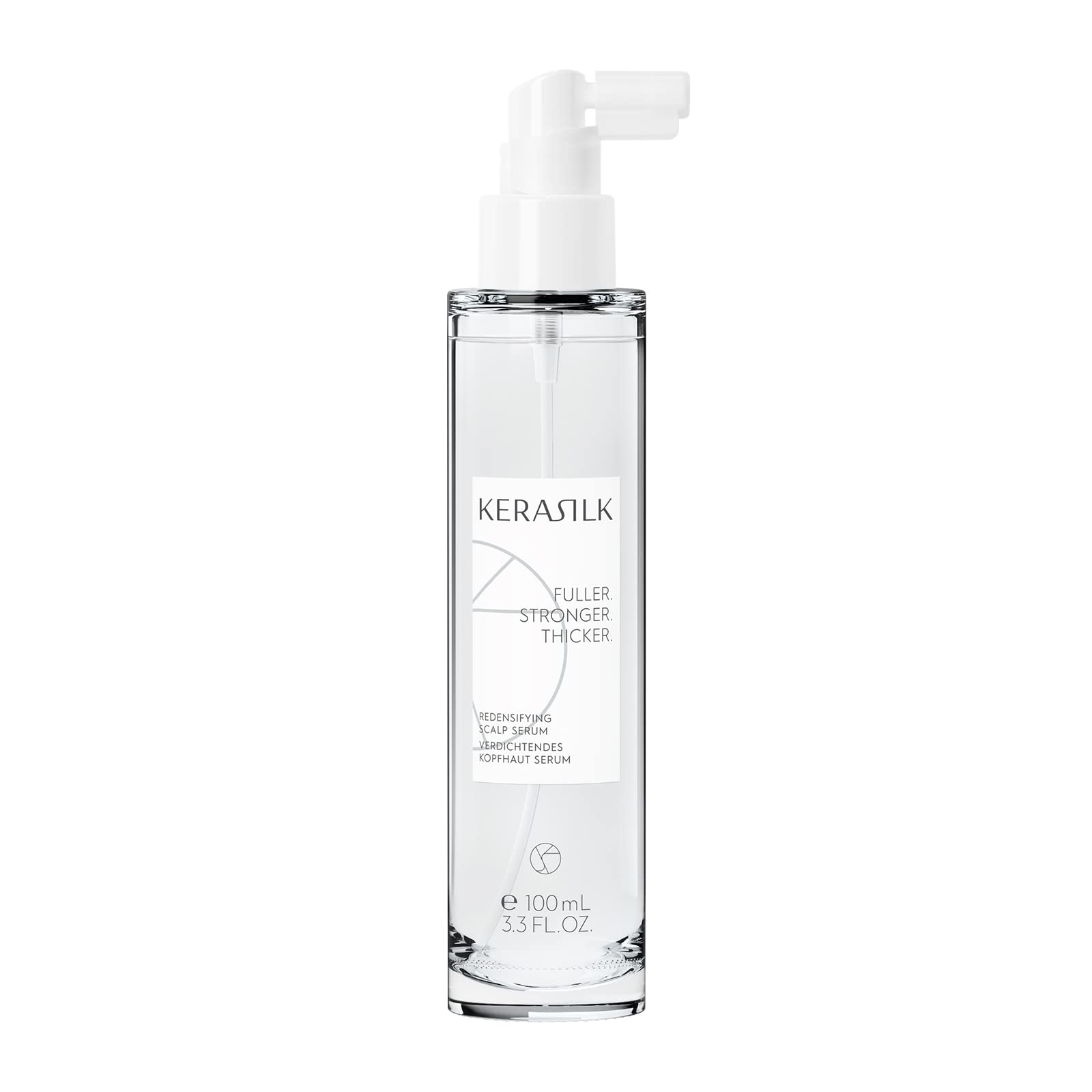 Kerasilk Redensifying Scalp Serum, For Thinning Hair, Revitalizes Scalp & Strengthens, Vegan, 110ml