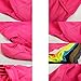 LEAGY Uniquely Versatile It Can Be Worn in up to 6 Different Ways for Protection, Comfort and Fun. Multi-functional Headwear, Multi-purpose Sports Balaclava - Offers Wind and Uv Protection (Rose Red)