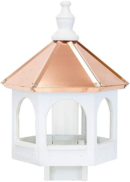 Amazon Com Jur Global Amish Made 21 Bird Feeder With Copper