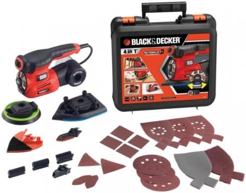 Black Decker Ka 280 Ka19 Multi Sander Potencia 220 W De Alambre Amazon Es Bricolaje Y Herramientas