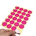 LJY 32mm Round Dot Stickers Color Coding Labels, 12 Different Assorted Colors Dot Labels, 24 Sheets