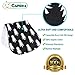 Organic Baby Burp Cloth and Convertible Bib Set (4-Pack) Natural Cotton | Feeding, Teething, Drooling | Infants, Toddlers | Unisex Boys and Girls | Super Absorbent