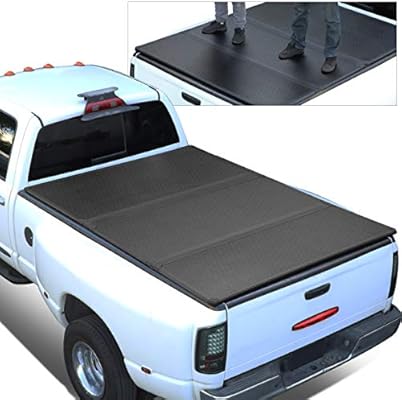 Amazon Com Hard Solid Tri Fold Tonneau Cover Replacement For 00 06 Tundra 6 5 Ft Short Bed Fleetside Truck Automotive
