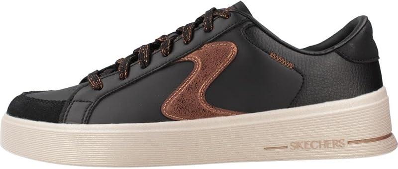 Hiland Quite Chic- Tenis para Mujer, Black, 37 EU