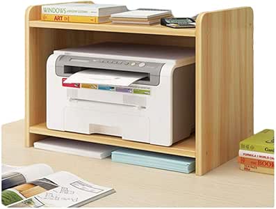 XXSLY Estante para Impresora de Escritorio, Bandeja de Almacenamiento