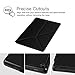 Fintie Origami Case for All-New Amazon Fire HD 8 (7th and 8th Generation Tablets, 2017 and 2018 Releases) - Slim-Fit Multi-Angle Stand Cover with Auto Wake/Sleep, Black