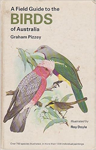 A Field Guide To The Birds Of Australia Graham Pizzey Roy - 