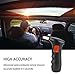Professional Breathalyzer, POMILE Portable Breath Alcohol Tester Digital Alcohol Detector with LCD Display & Semiconductor Sensor (with 5 mouthpieces) (Breathalyzer)