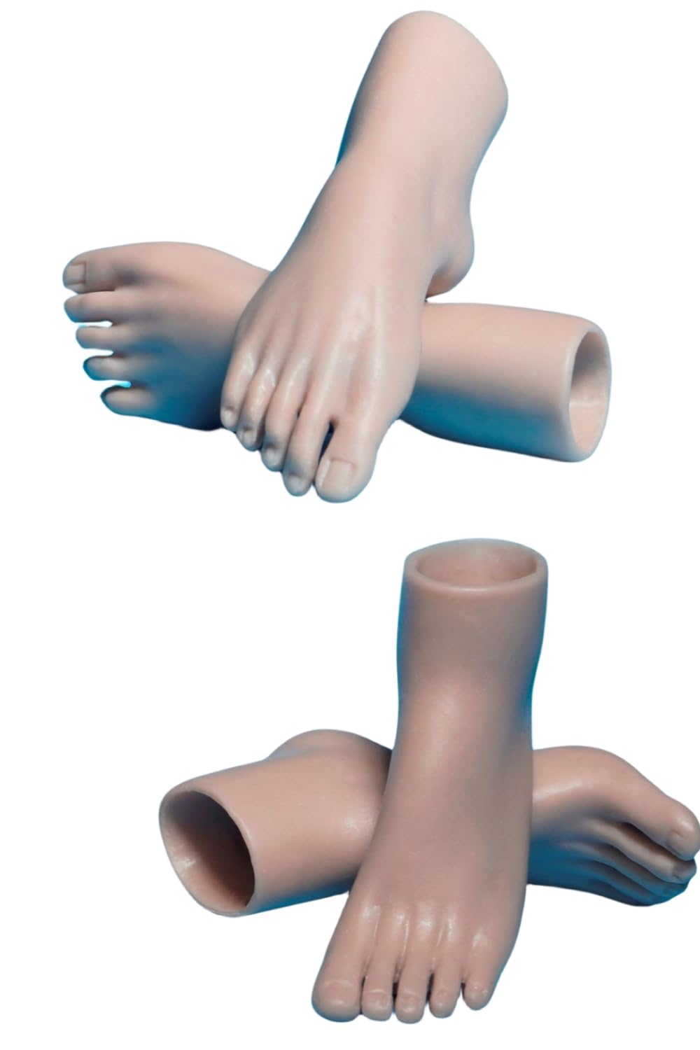 HiPlay 1/6 Scale Action Figure Accessory: Universal High Heel Foot Shape Model For 12-inch Miniature Collectible Figure Wheat SA052B