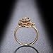 Mytys Criss Cross Rings for Women Retro Silver Color Crystal Belt Design Band Ring