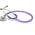 ADC - 619FV Adscope Lite 619 Ultra Lightweight Clinician Stethoscope with Tunable AFD Technology, Amethyst