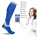 Deilin Compression Socks for Women & Men (2 Pairs), Graduated Compression Sock 20-30 mmHg for Running, Athletic Sports, Flight Travel, Nurses, Maternity Pregnancy, Shin Splints, Edema, Varicose Veins
