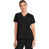 Healing Hands Women's Tops V-Neck Scrub Top Tuck-in with Welt Chest Pocket HH755