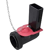 Toilet Flush Valve Assembly Kit Compatible with Kohler 471147, Flush Valve Kit with 2-Inch Toilet Flapper and Chain