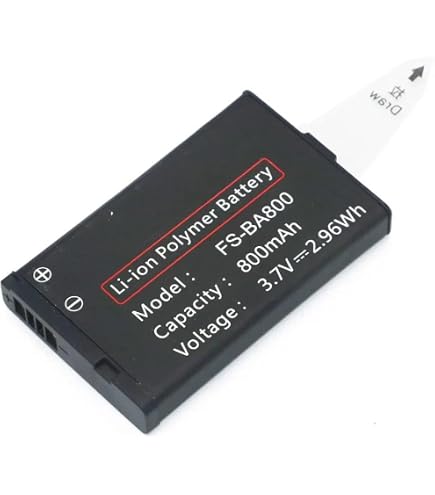 Batterie Li-Polymer 1600mAh 3.7V TECHTEK Pour émetteurs Flysky (GT2B, GT3B, GT3C, I10, IT4, Etc.) - Remplace FS-B1700/BA800