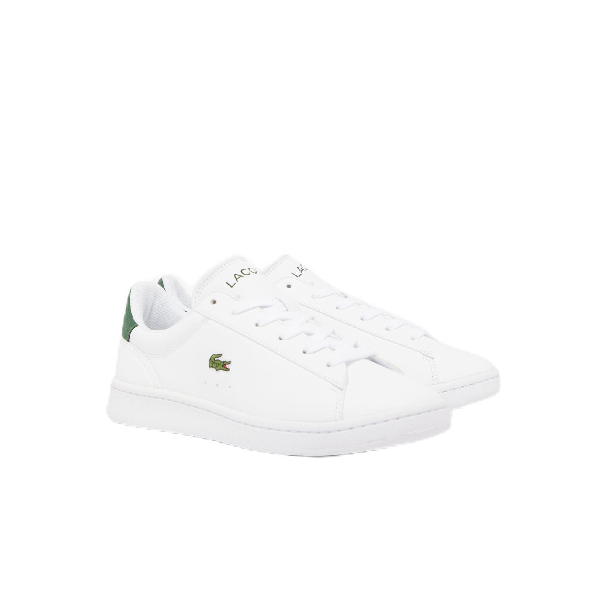 Lacoste Unisex-Child Juniors’ Carnaby Set Sneaker, Port/Port, 6