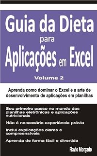 Livro Guia da Dieta para Aplicações em Excel, Volume 2