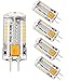 G4 Led Light Bulbs 3000k Warm White Lighting Non-Dimmable Landscape Led Bulb 3W Equivalent to 20~25W T3 Halogen Track Bulb Replacement G4 Bi-Pin Base Lamp(10 Pack) (Daylight White 57LED)