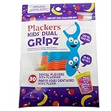 (pack of 2) Plackers Kids Flossers with Fluoride Fruit Smoothie Swirl Flavor 30 Flossers/Each (Total 60)