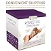 King Size Bed Pillows for Sleeping - 20x36, 2-Pack - Mid Loft - Soft Fiber Fill - Hypoallergenic - Stripe Cotton Covers - Top Alternative to Feather and Down Bedding – Fit California King and Twin Bed
