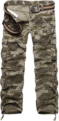 Amazon Eot パンツ 長ズボン ボトムス メンズ 男性 ミニタリー アーミー アウトドア サバゲー 迷彩 裾紐 スラッシュファスナーポケット シリーズ１ 34 カーキ ロングパンツ 通販