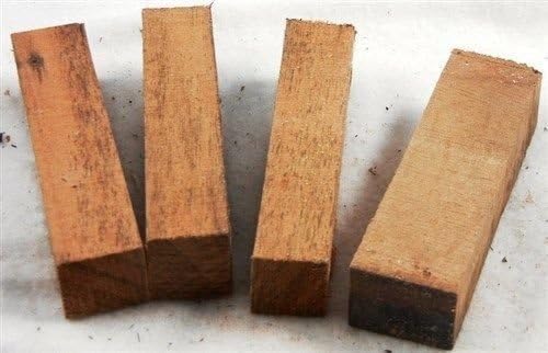Myrtle Tiger 4 pc Pen Blank Shorts 3/4" x 2 3/4"(min) \2104Short302