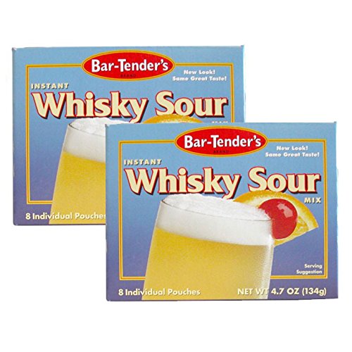 BarTender's Instant Whiskey Sour Mix, 8Count 4.7Ounce