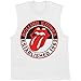 Rolling Stones Tongue Logo Established 1962 Mens Muscle Tee Tank