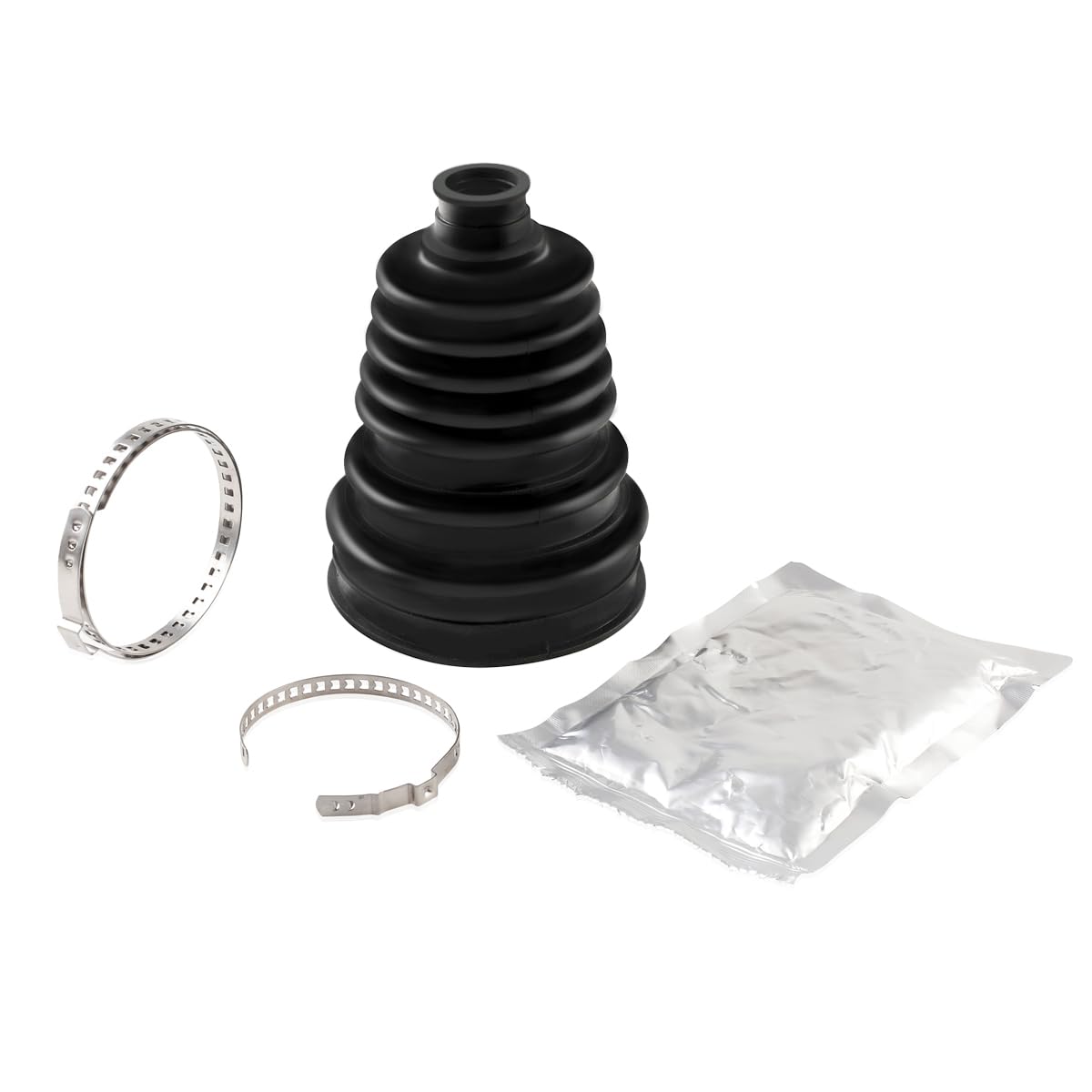 Photo 1 of XYgdhqpt FB3000 Small Shaft Universal CV Boot Fits for Chevrolet, Jeep, Toyota, Ford and more- Fits shaft size 19mm-24mm(Includes heavy duty band clamp)