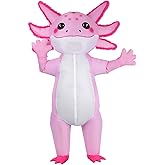 Kids Inflatable Axolotl Costume – Funny Birthday Gift for Girls&Boys, Blow Up Full Body Outfit for Party & Cosplay