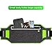Running Waist Pack - Waterproof Sports Belt with Headphone Hole, Soft Sweat-Proof Fabric and Adjustable Elastic Strap for Waist Curve, Fitness Belt for iPhone and Samsung