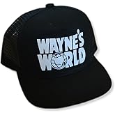 ThatsRad Mario Luigi Mesh Trucker Hat Cap Snapback Cosplay Costume Halloween Wayne's World Wig