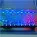 Aquarium Air Stone Bar with Blue LED Lighting, GOOBAT LED Bubbler Curtain for Fish Tank, 12-Inch