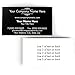 Buttonsmith Custom Black Deco Premium Printed Business Cards - 3.5